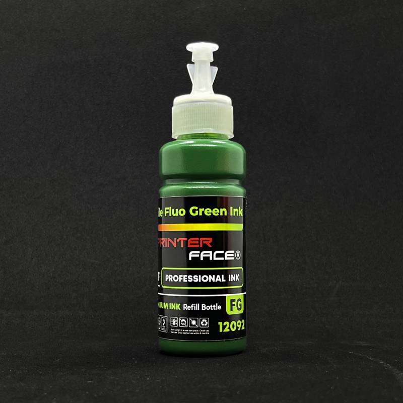 Tinta Dtf Profesional Green Fluo - 100ml