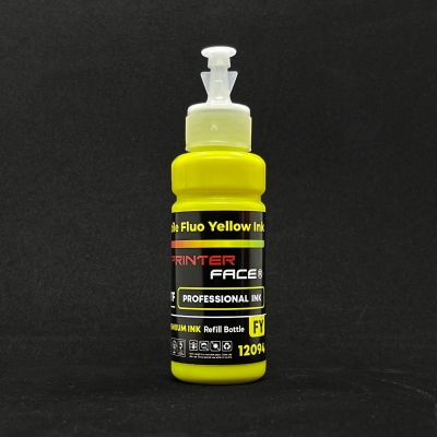 Tinta Dtf Profesional Yellow Fluo - 100ml