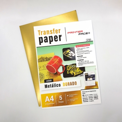 Transfer Paper Metallic Gold A4 - X5