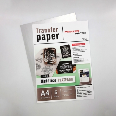 Transfer Paper Metallic Silver A4 - X5