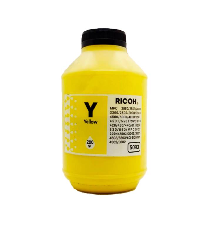 Toner Ricoh Col Yel 200Gr