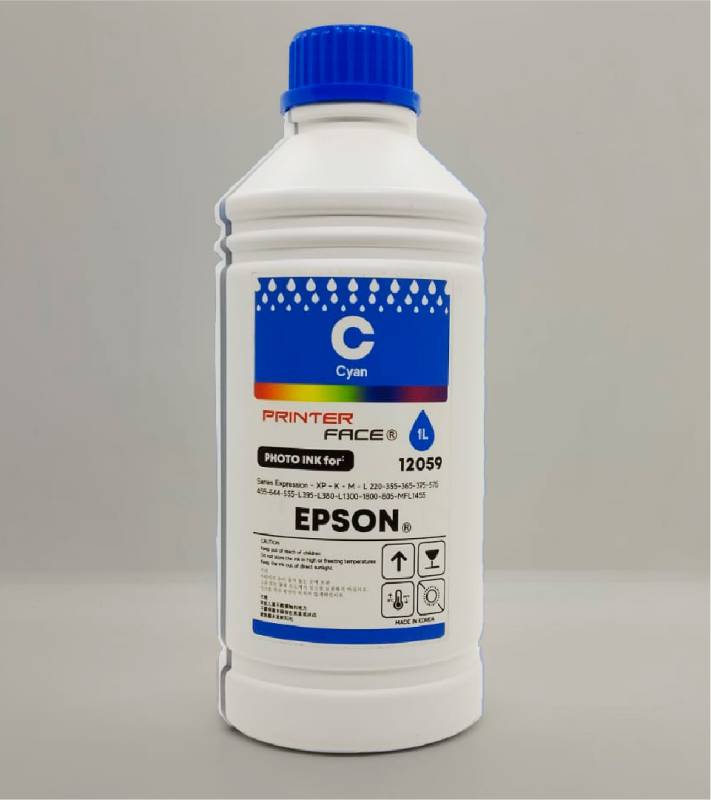Ink Epson 664/504/544 Cyan 1L