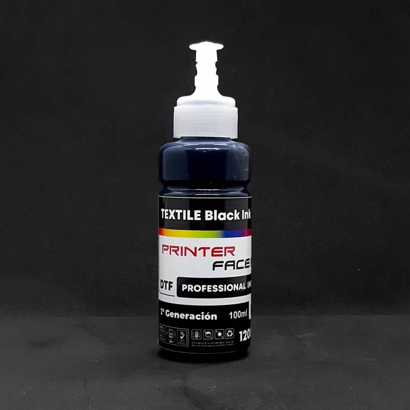 Tinta Dtf Profesional Black - 100Ml