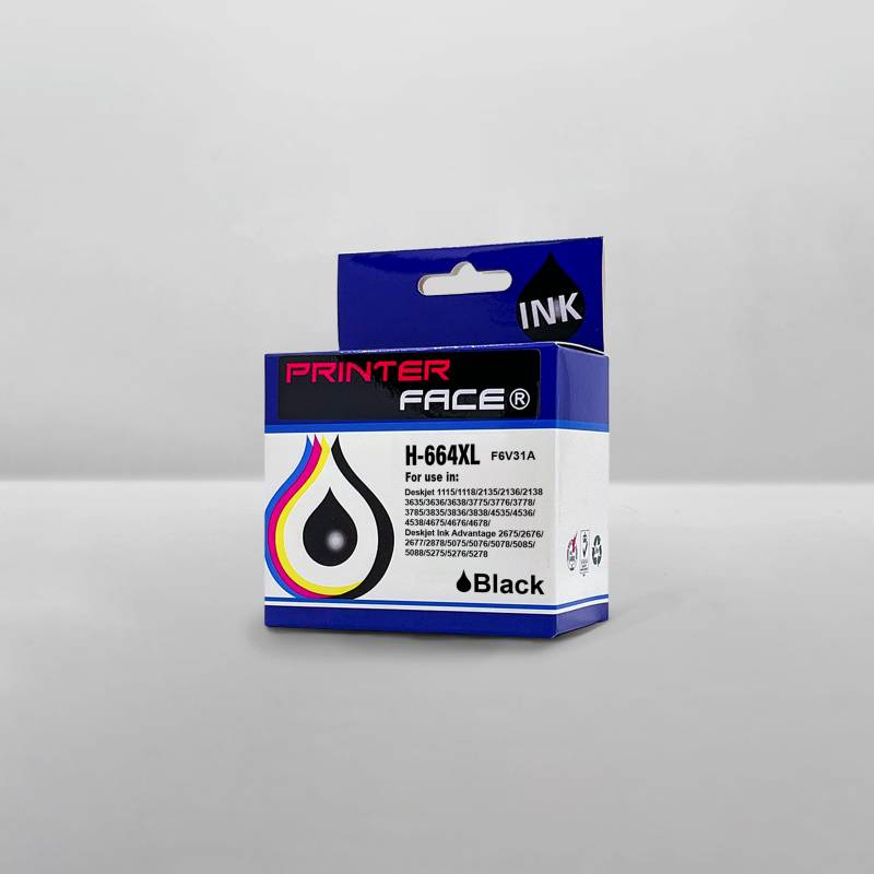 Cartucho Tinta Hp 664Xl Black