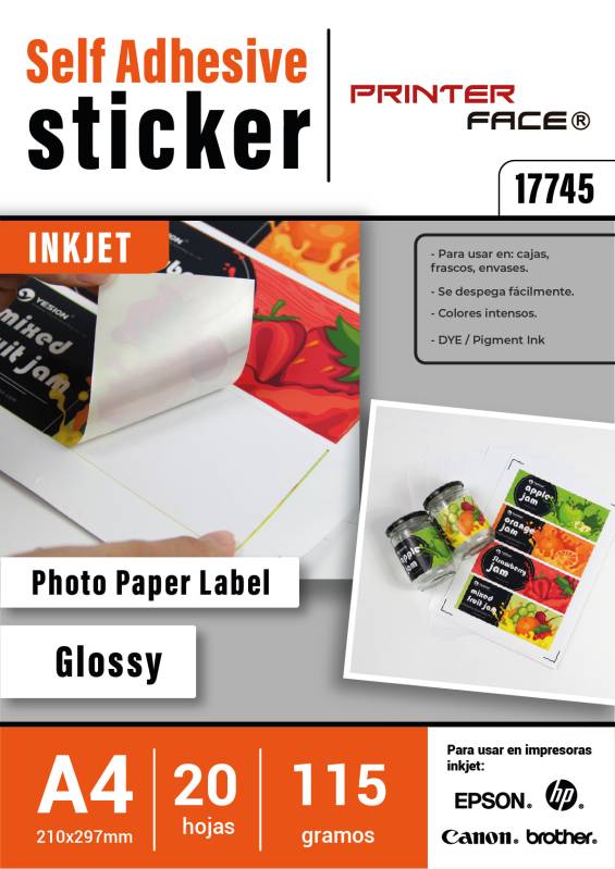 Photo Paper Sticker Glossy